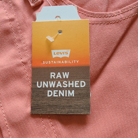 Levi's 501 pink raw men's jeans - Picture 5 of 16